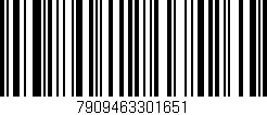 Código de barras (EAN, GTIN, SKU, ISBN): '7909463301651'