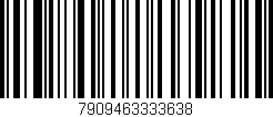 Código de barras (EAN, GTIN, SKU, ISBN): '7909463333638'