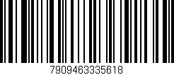 Código de barras (EAN, GTIN, SKU, ISBN): '7909463335618'