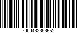 Código de barras (EAN, GTIN, SKU, ISBN): '7909463398552'