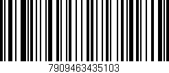 Código de barras (EAN, GTIN, SKU, ISBN): '7909463435103'