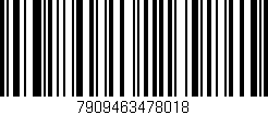 Código de barras (EAN, GTIN, SKU, ISBN): '7909463478018'