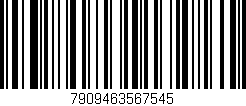 Código de barras (EAN, GTIN, SKU, ISBN): '7909463567545'