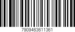 Código de barras (EAN, GTIN, SKU, ISBN): '7909463611361'