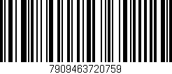 Código de barras (EAN, GTIN, SKU, ISBN): '7909463720759'