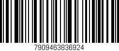 Código de barras (EAN, GTIN, SKU, ISBN): '7909463836924'