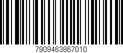 Código de barras (EAN, GTIN, SKU, ISBN): '7909463867010'