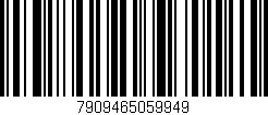 Código de barras (EAN, GTIN, SKU, ISBN): '7909465059949'