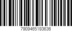 Código de barras (EAN, GTIN, SKU, ISBN): '7909465193636'