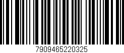 Código de barras (EAN, GTIN, SKU, ISBN): '7909465220325'