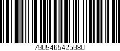 Código de barras (EAN, GTIN, SKU, ISBN): '7909465425980'