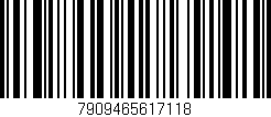 Código de barras (EAN, GTIN, SKU, ISBN): '7909465617118'