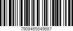 Código de barras (EAN, GTIN, SKU, ISBN): '7909465849687'
