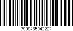 Código de barras (EAN, GTIN, SKU, ISBN): '7909465942227'