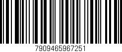 Código de barras (EAN, GTIN, SKU, ISBN): '7909465967251'