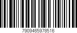 Código de barras (EAN, GTIN, SKU, ISBN): '7909465978516'