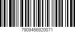 Código de barras (EAN, GTIN, SKU, ISBN): '7909466920071'