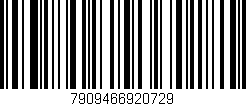 Código de barras (EAN, GTIN, SKU, ISBN): '7909466920729'