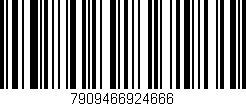Código de barras (EAN, GTIN, SKU, ISBN): '7909466924666'