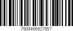Código de barras (EAN, GTIN, SKU, ISBN): '7909466927957'