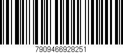 Código de barras (EAN, GTIN, SKU, ISBN): '7909466928251'