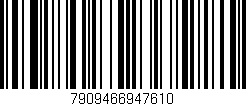 Código de barras (EAN, GTIN, SKU, ISBN): '7909466947610'