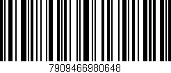 Código de barras (EAN, GTIN, SKU, ISBN): '7909466980648'