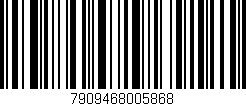 Código de barras (EAN, GTIN, SKU, ISBN): '7909468005868'
