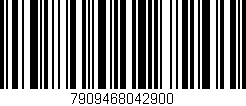 Código de barras (EAN, GTIN, SKU, ISBN): '7909468042900'