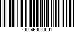 Código de barras (EAN, GTIN, SKU, ISBN): '7909468080001'