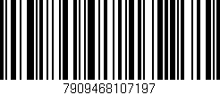 Código de barras (EAN, GTIN, SKU, ISBN): '7909468107197'