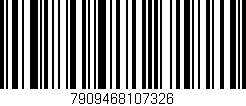 Código de barras (EAN, GTIN, SKU, ISBN): '7909468107326'