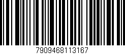 Código de barras (EAN, GTIN, SKU, ISBN): '7909468113167'