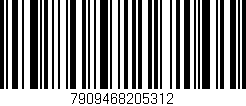 Código de barras (EAN, GTIN, SKU, ISBN): '7909468205312'