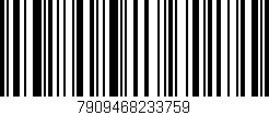 Código de barras (EAN, GTIN, SKU, ISBN): '7909468233759'