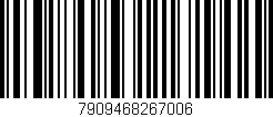 Código de barras (EAN, GTIN, SKU, ISBN): '7909468267006'
