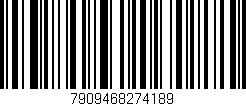 Código de barras (EAN, GTIN, SKU, ISBN): '7909468274189'