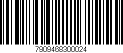 Código de barras (EAN, GTIN, SKU, ISBN): '7909468300024'