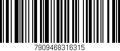 Código de barras (EAN, GTIN, SKU, ISBN): '7909468316315'