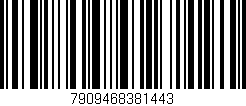 Código de barras (EAN, GTIN, SKU, ISBN): '7909468381443'