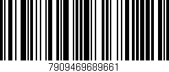 Código de barras (EAN, GTIN, SKU, ISBN): '7909469689661'
