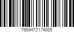 Código de barras (EAN, GTIN, SKU, ISBN): '7909472174055'