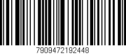 Código de barras (EAN, GTIN, SKU, ISBN): '7909472192448'