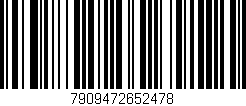 Código de barras (EAN, GTIN, SKU, ISBN): '7909472652478'