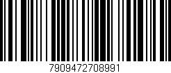 Código de barras (EAN, GTIN, SKU, ISBN): '7909472708991'