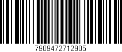 Código de barras (EAN, GTIN, SKU, ISBN): '7909472712905'