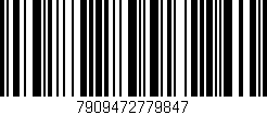 Código de barras (EAN, GTIN, SKU, ISBN): '7909472779847'