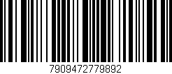 Código de barras (EAN, GTIN, SKU, ISBN): '7909472779892'