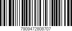 Código de barras (EAN, GTIN, SKU, ISBN): '7909472808707'