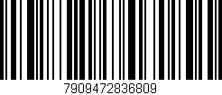 Código de barras (EAN, GTIN, SKU, ISBN): '7909472836809'